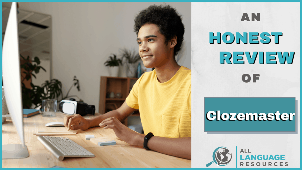 An Honest Review of Clozemaster With Image of Boy on Computer