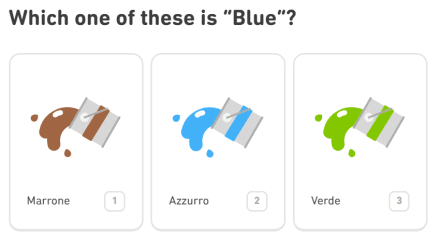 Duolingo vocabulary test