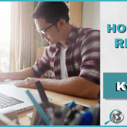 An Honest Review of Kwiziq With Image of Man Working on Computer