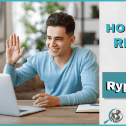 An Honest Review of Rype App With Image of Man Using Computer