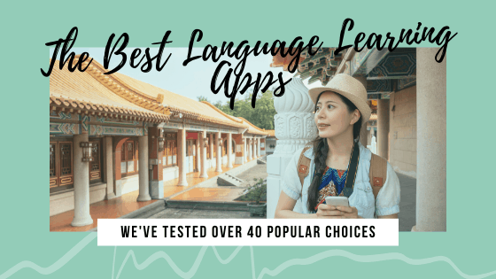 language learning apps banner