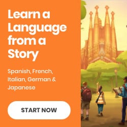 learn a language from a story ad
