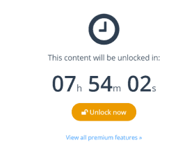Content Locked Timer