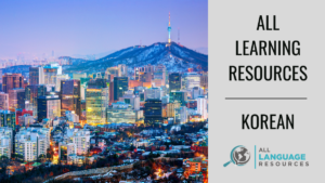 All Learning Resources Korean