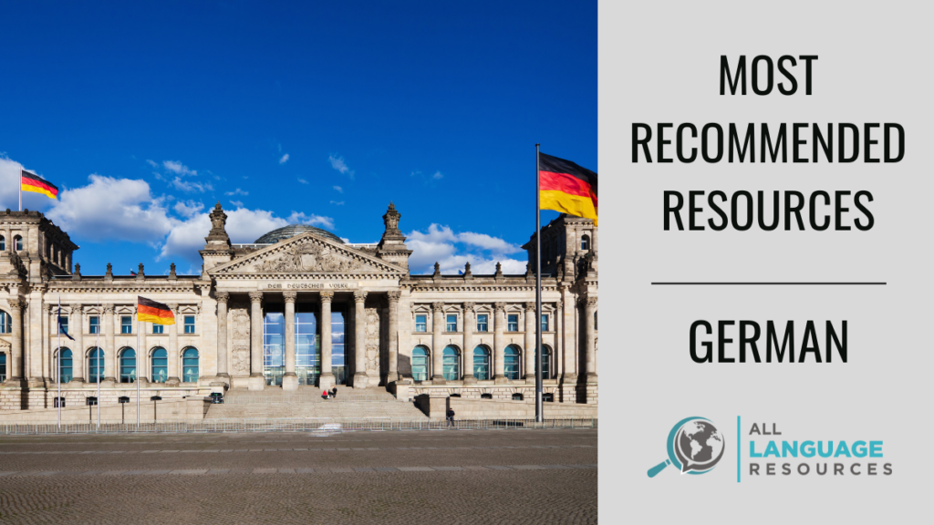 Most Recommended Resources German